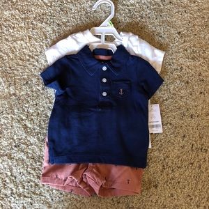 Carters 3 piece summer boy set